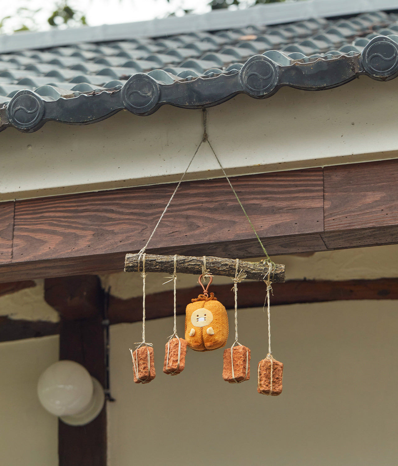 KAKAO FRIENDS - Porte-cles Peluche Chunsik - Detail 6