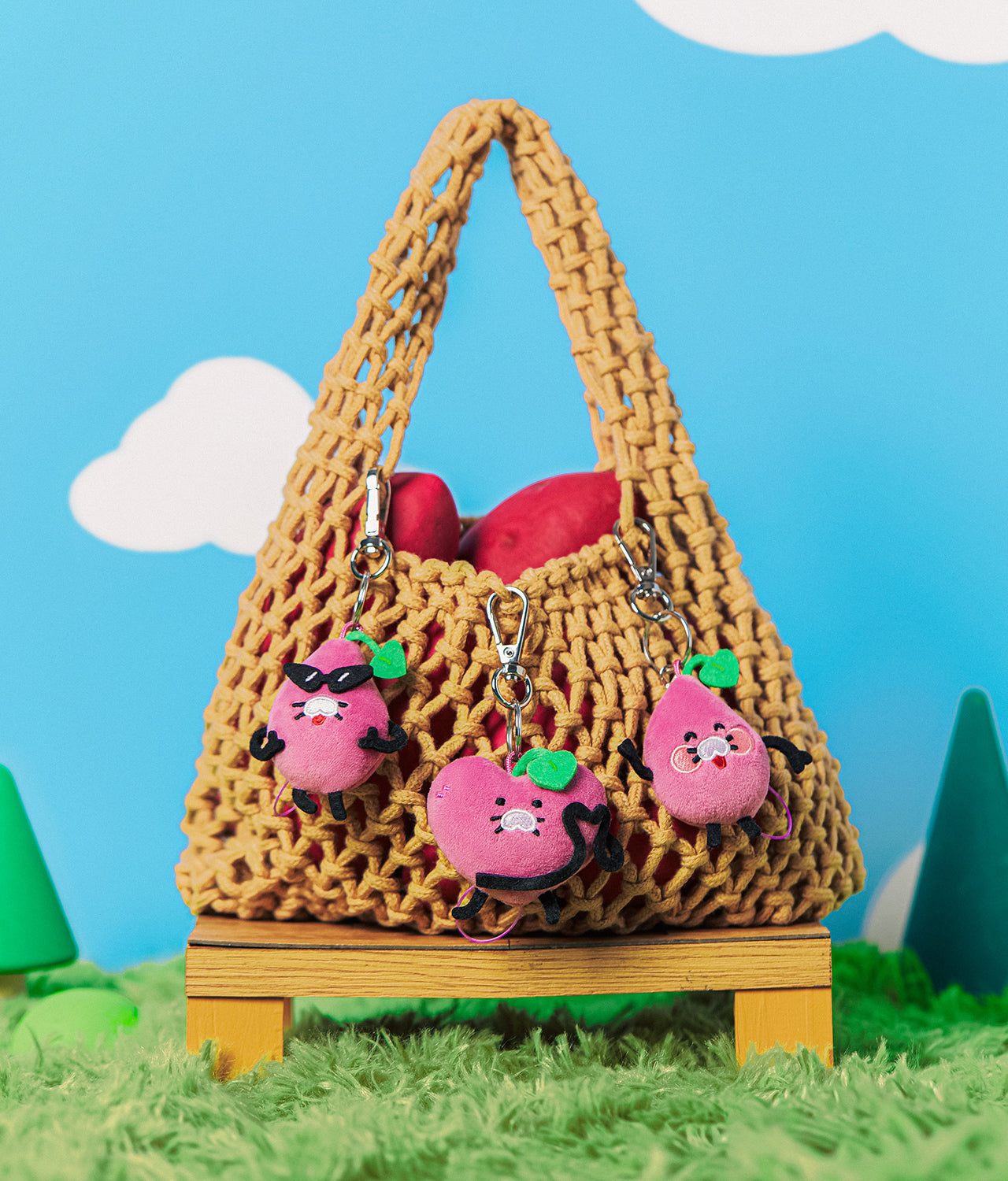 KAKAO FRIENDS - Mini Porte-cles Peluche - Detail 5