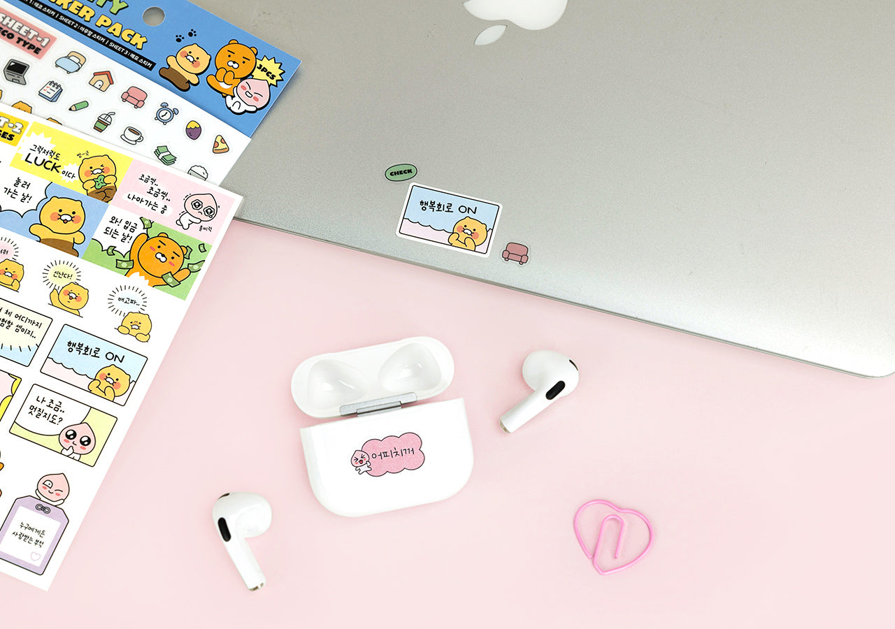 KAKAO FRIENDS - Autocollant Set 3P - Detail 6