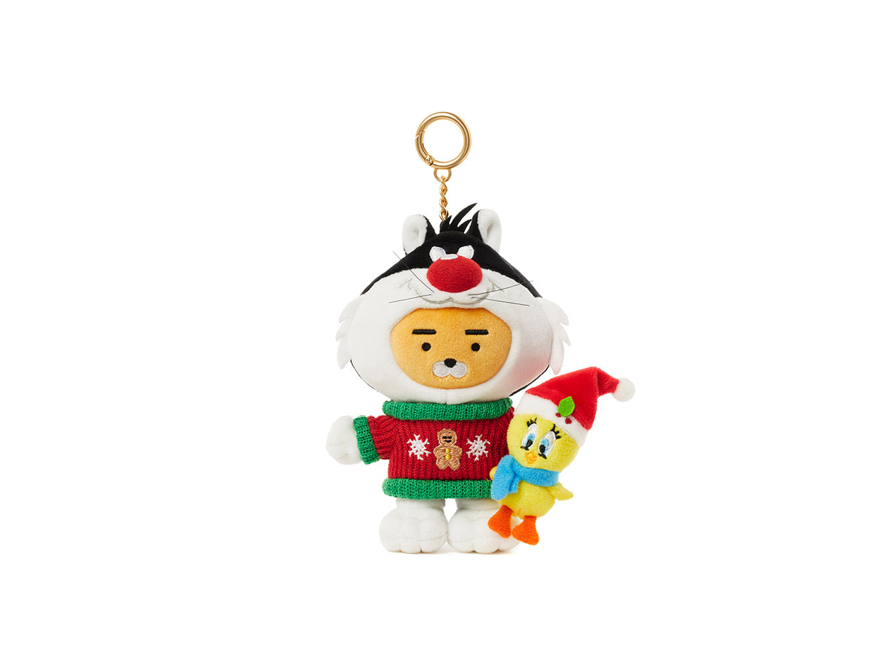 KAKAO FRIENDS - X Friends Porte-cles Peluche Ryan - Detail 9