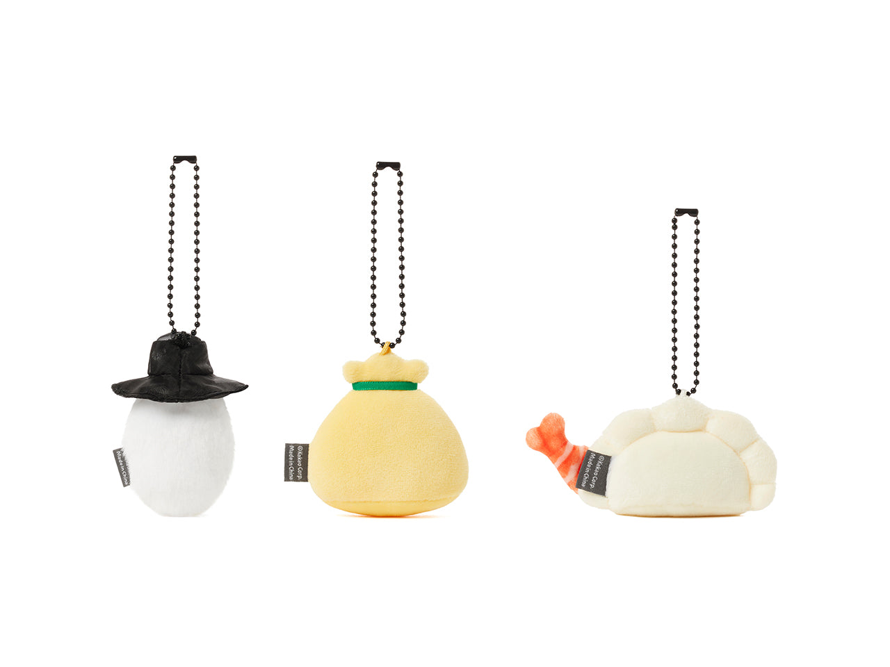 KAKAO FRIENDS - Porte-cles Peluche 3P Set Chunsik - Detail 11