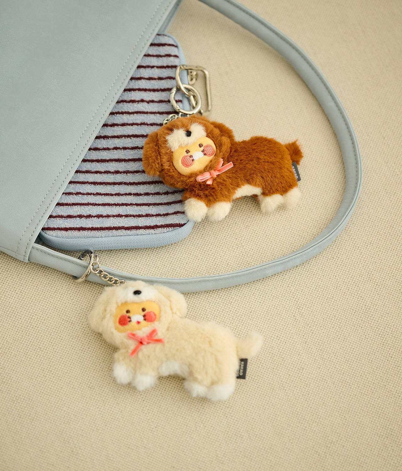 KAKAO FRIENDS - Porte-cles Peluche Chunsik - Detail 8