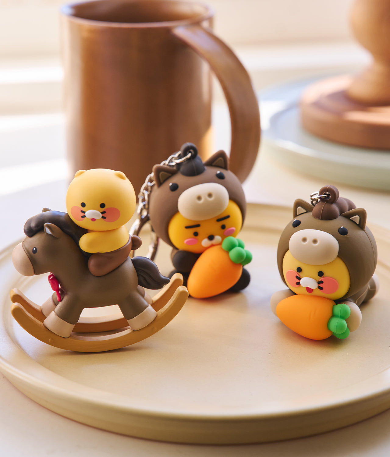 KAKAO FRIENDS - LED Figurine Porte-cles Chunsik - Detail 10