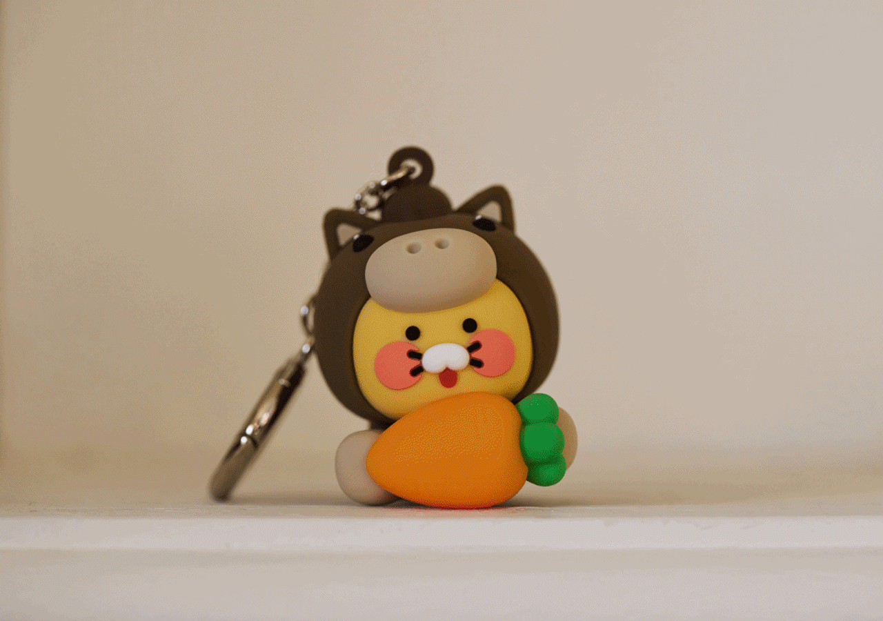 KAKAO FRIENDS - LED Figurine Porte-cles Chunsik - Detail 8