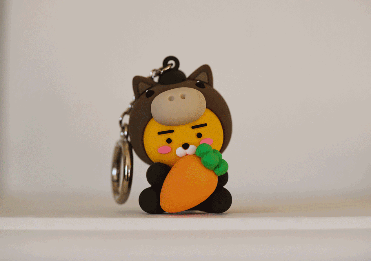 KAKAO FRIENDS - LED Figurine Porte-cles Ryan - Detail 6