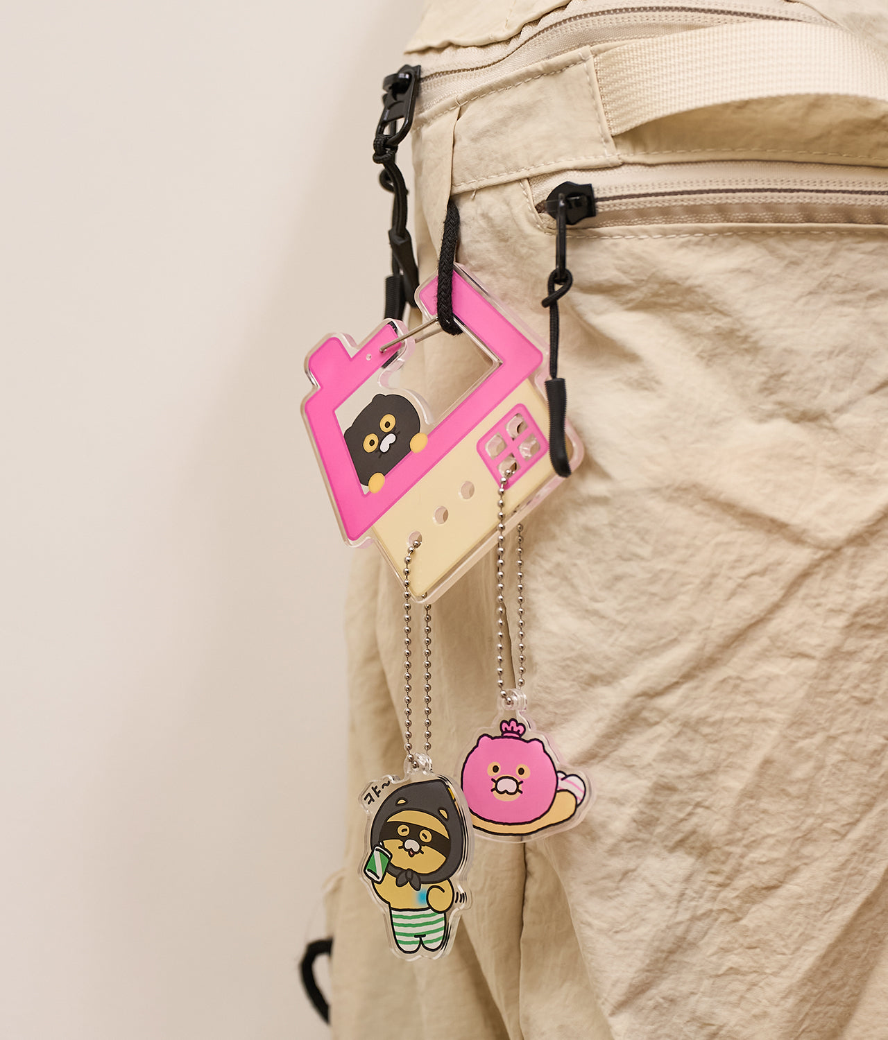 KAKAO FRIENDS - Acrylique Porte-cles Chunsik - Detail 5