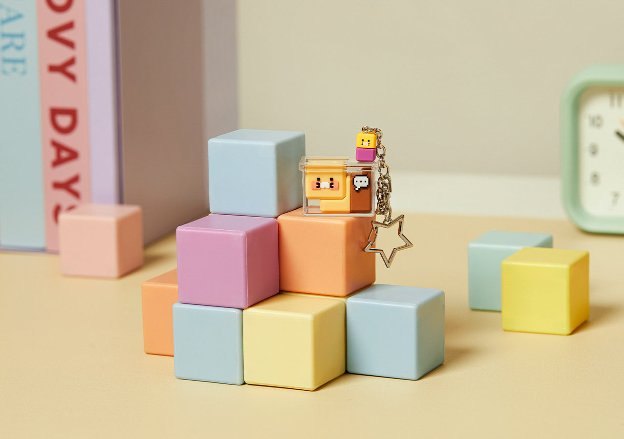 KAKAO FRIENDS - Figurine Porte-cles Chunsik - Detail 3