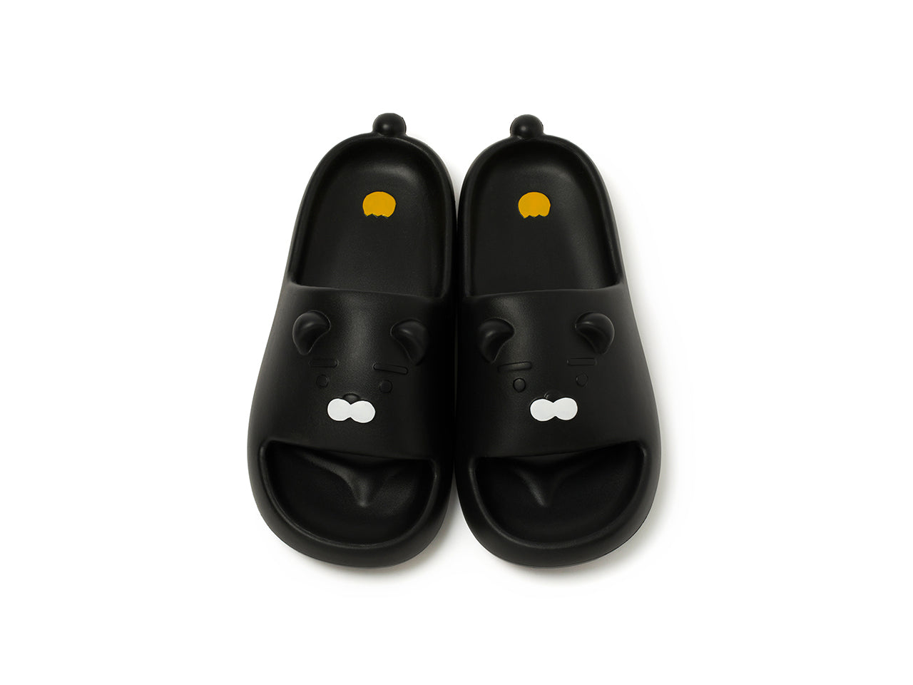 KAKAO FRIENDS - Noir Pantoufles Homme Ryan - Detail 11