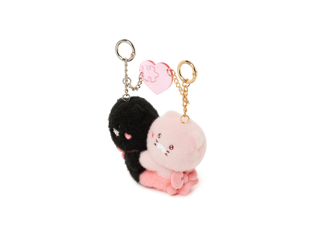 KAKAO FRIENDS - Noir Aimant Porte-cles Peluche Set Chunsik - Detail 15