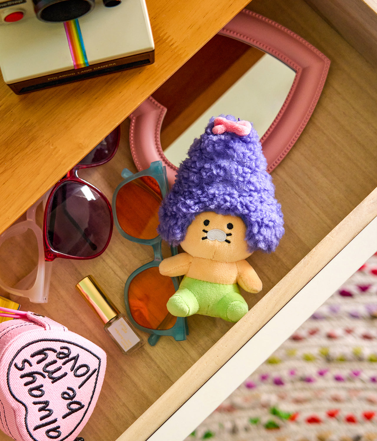 KAKAO FRIENDS - Violet Porte-cles Peluche Chunsik - Detail 3