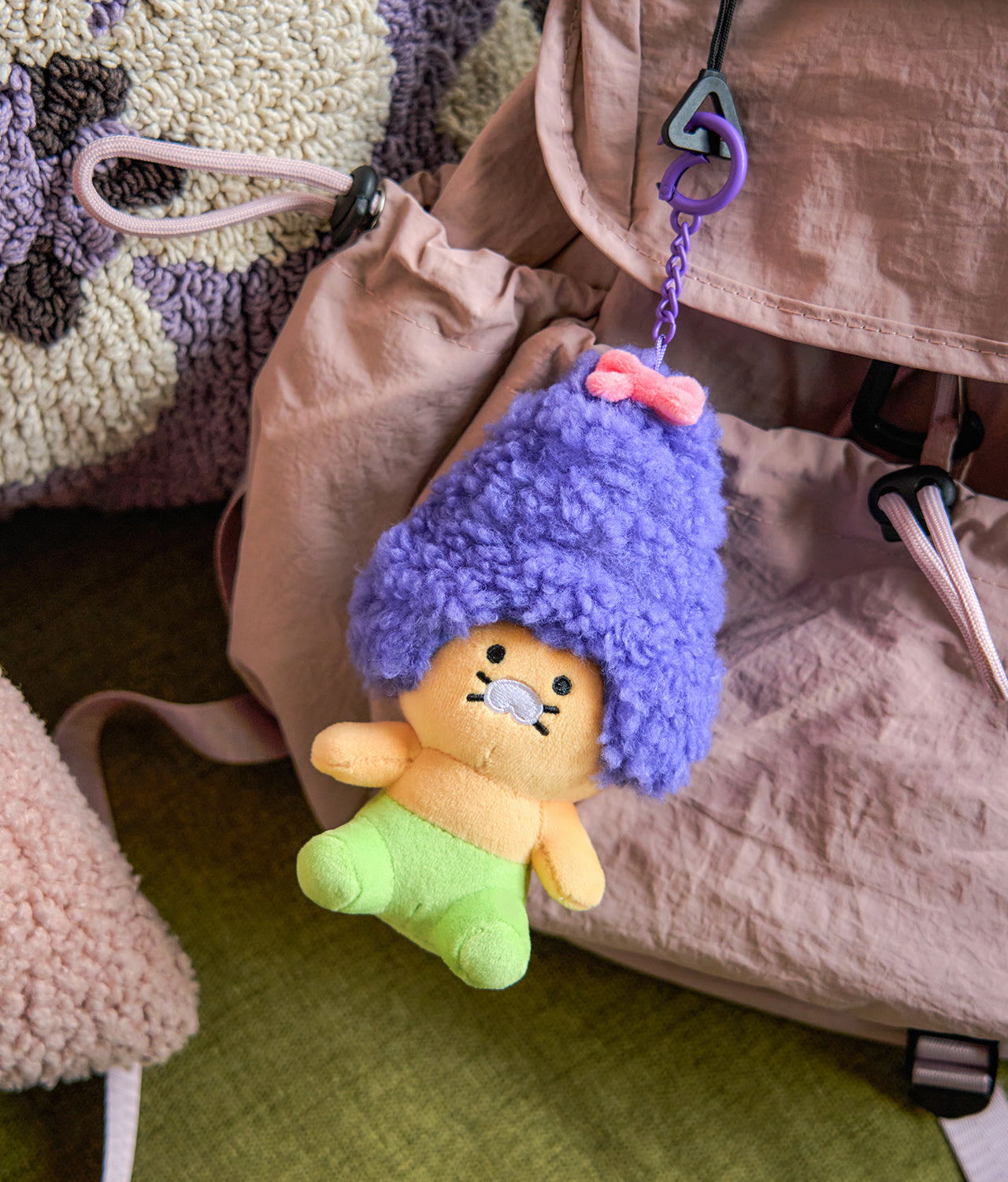 KAKAO FRIENDS - Violet Porte-cles Peluche Chunsik - Detail 5