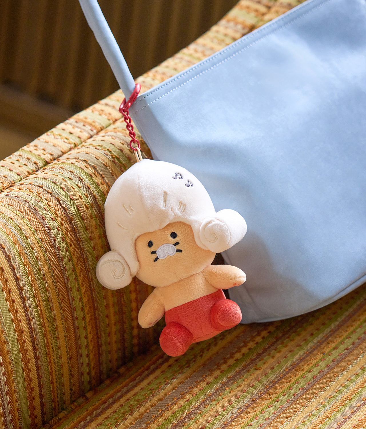 KAKAO FRIENDS - Porte-cles Peluche Chunsik - Detail 5