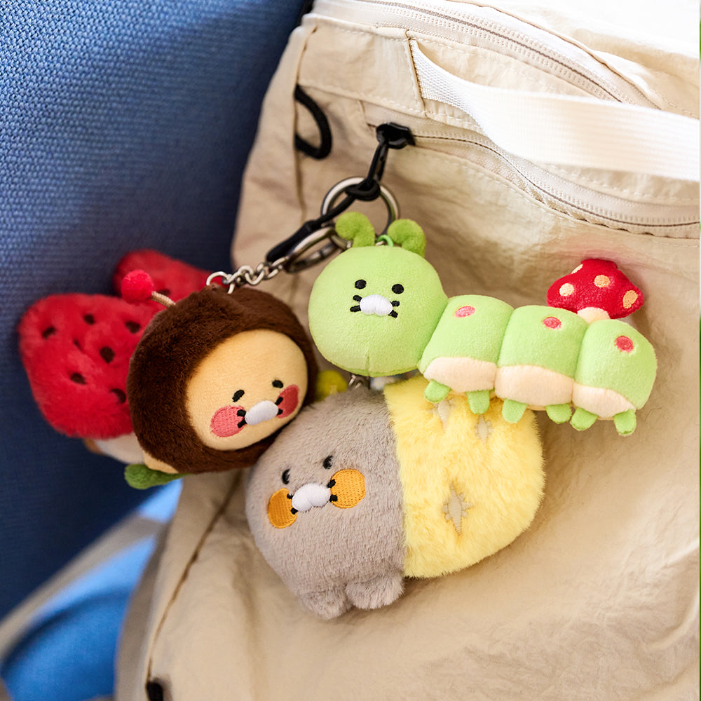 KAKAO FRIENDS - Porte-cles Peluche Chunsik