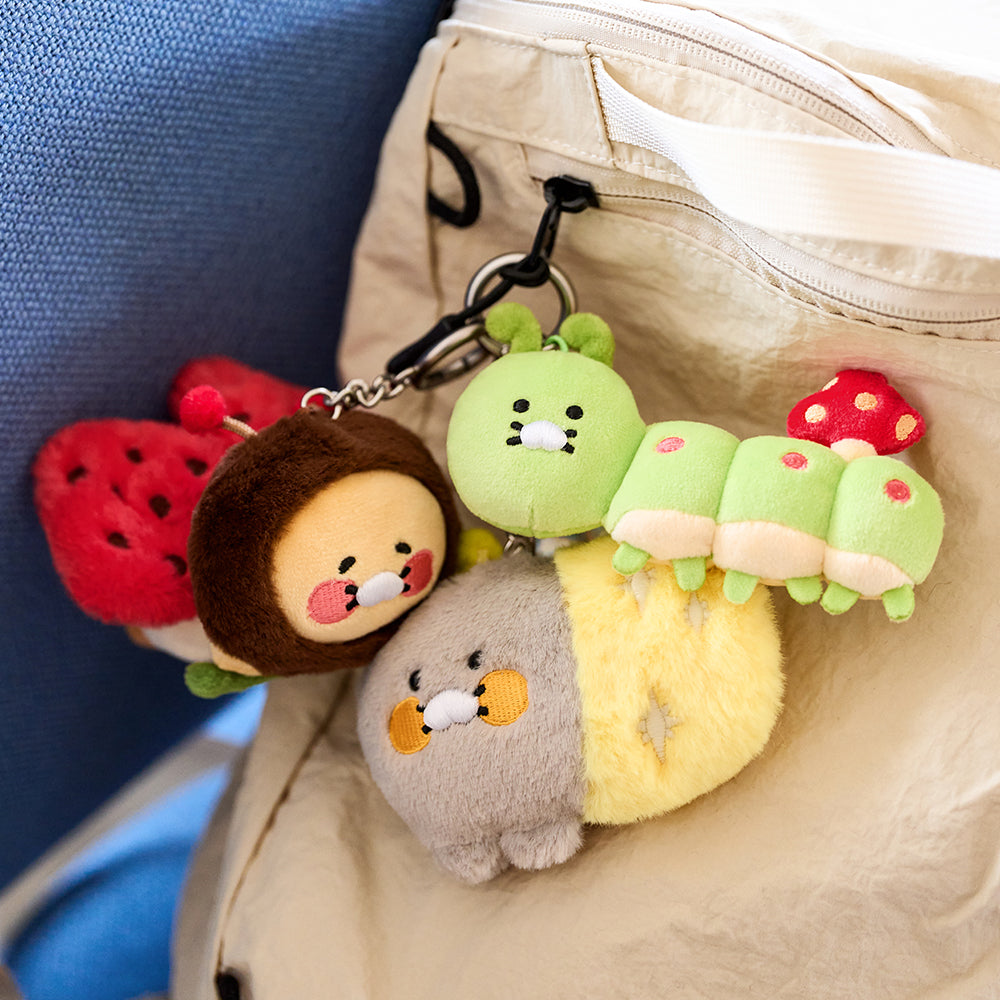 KAKAO FRIENDS - Porte-cles Peluche Chunsik