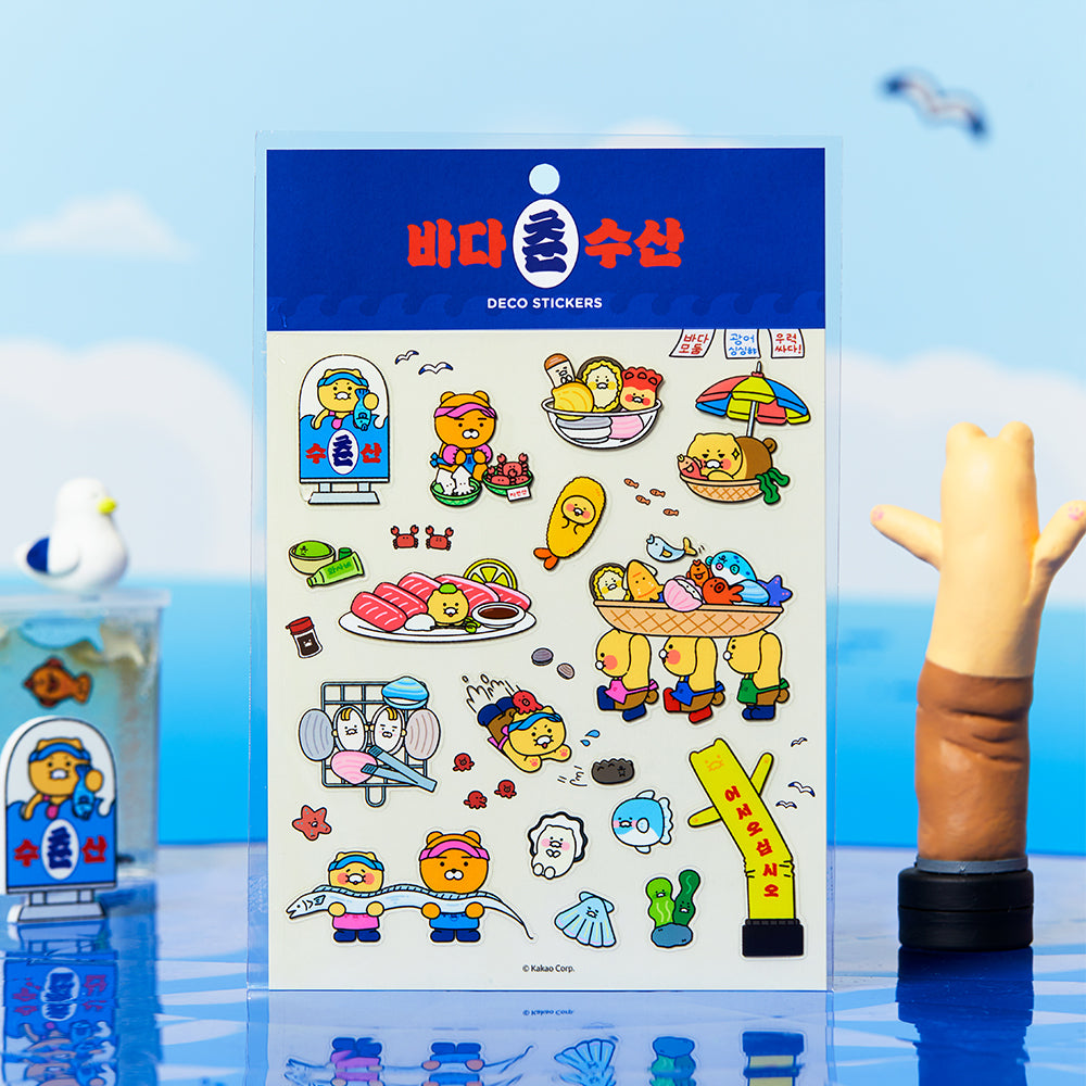 KAKAO FRIENDS - TransparentAutocollant Friends