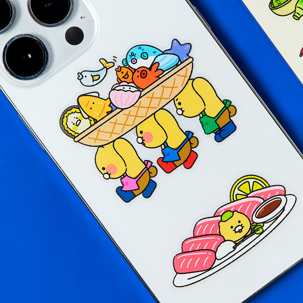 KAKAO FRIENDS - TransparentAutocollant Friends