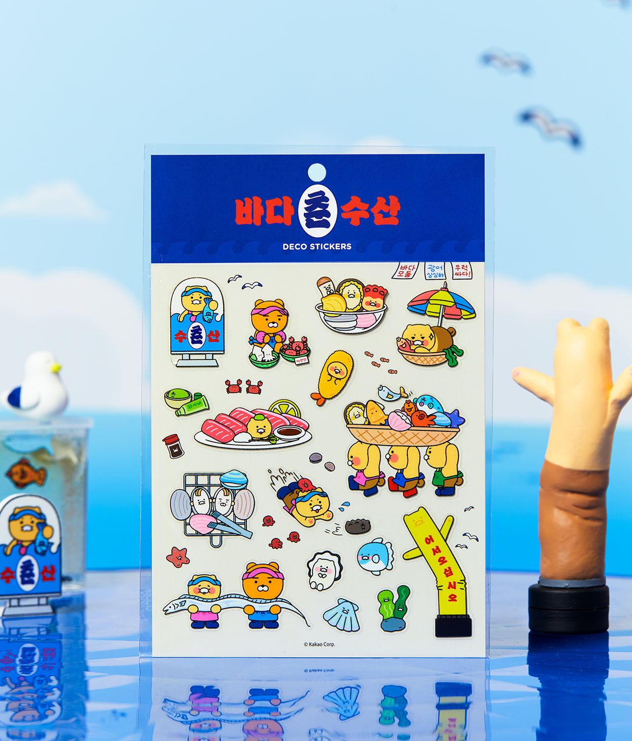 KAKAO FRIENDS - TransparentAutocollant Friends - Detail 4