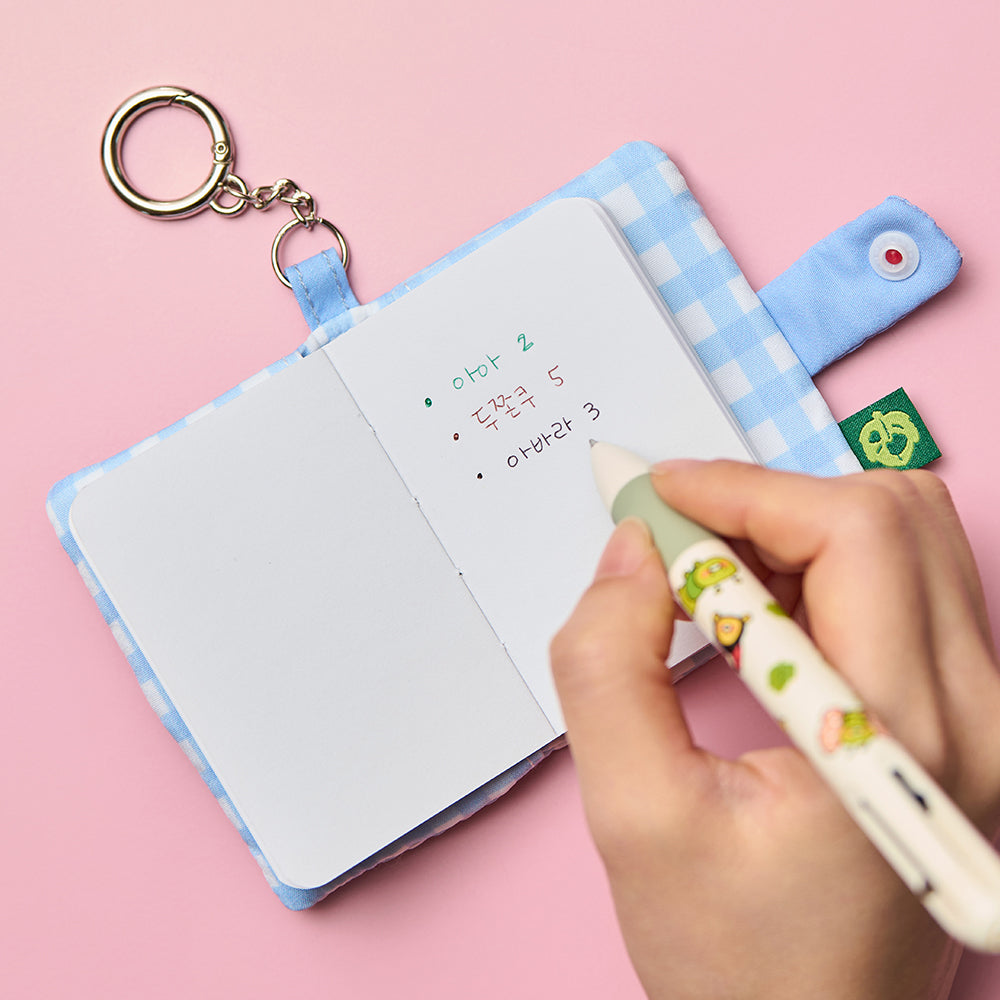 KAKAO FRIENDS - Mini Carnet Porte-cles Chunsik