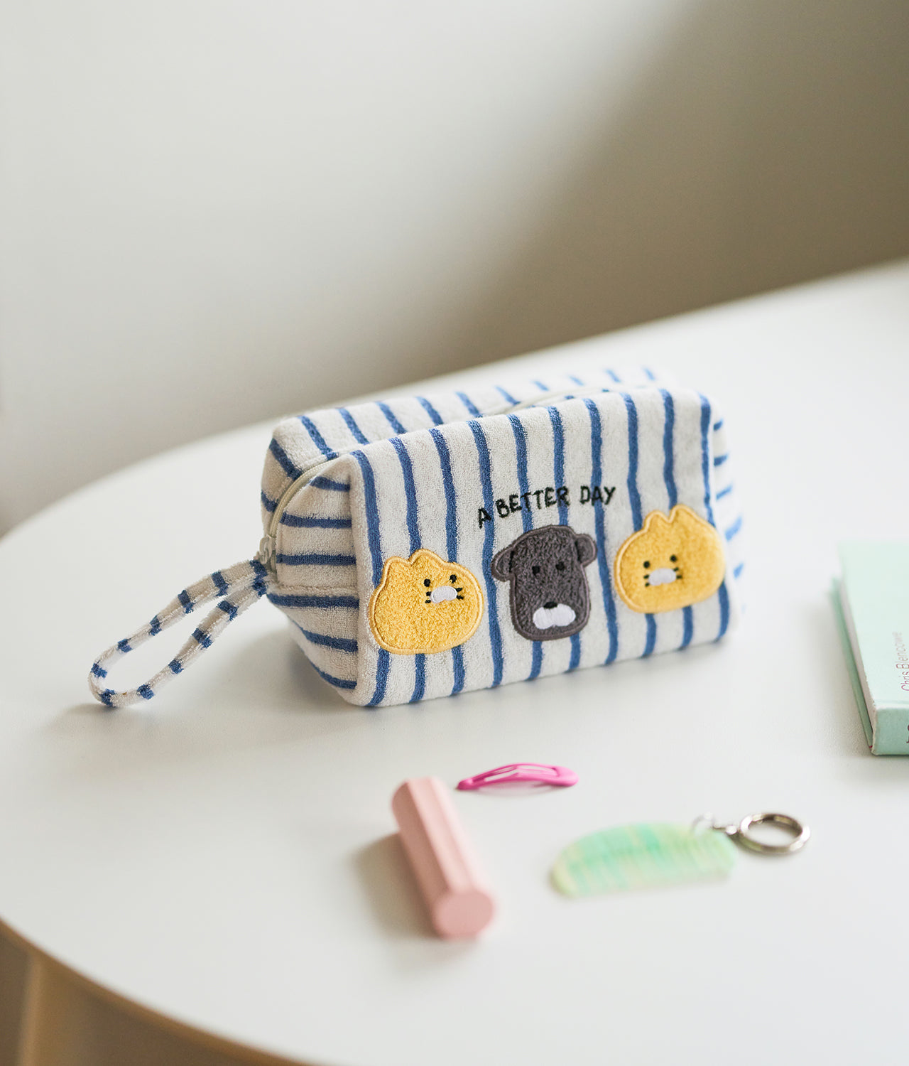 KAKAO FRIENDS - FRIENDAY Pochette Bleu Chunsik - Detail 4