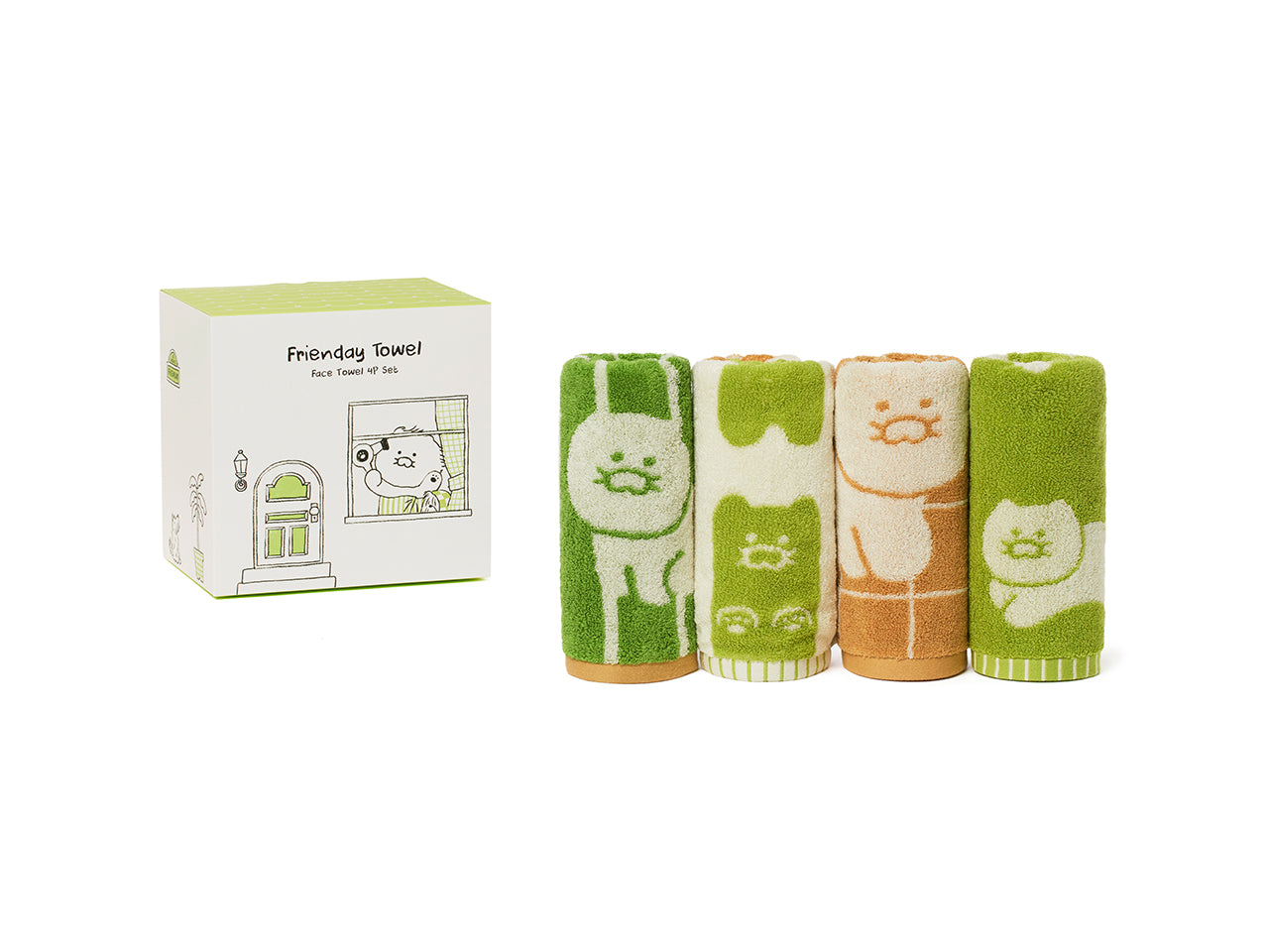 KAKAO FRIENDS - FRIENDAY 4P Set Vert& Chunsik - Detail 15