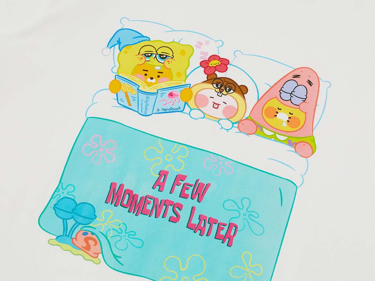 KAKAO FRIENDS - SpongeBobXFriends Femme T-shirt Friends - Detail 9