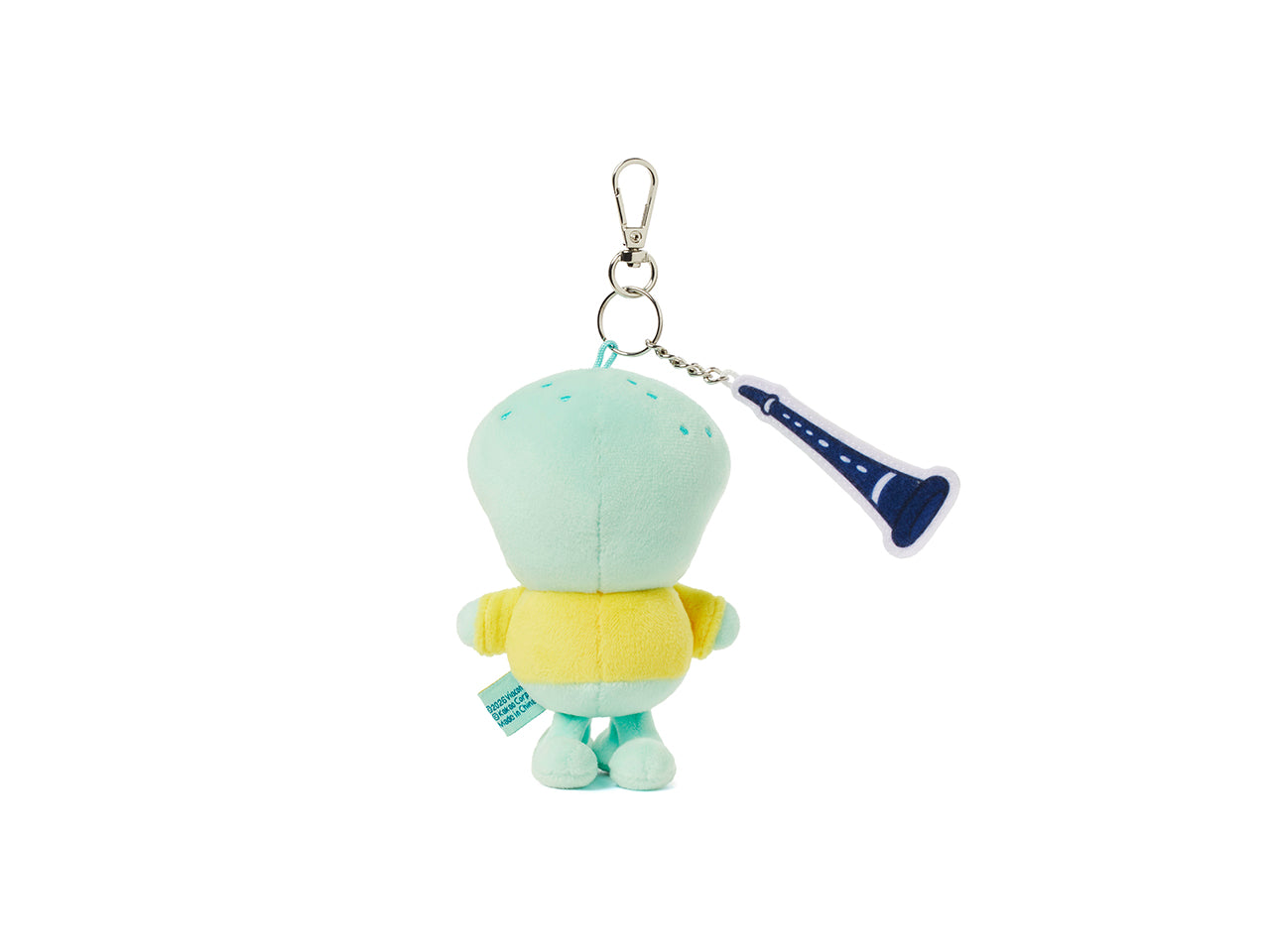 KAKAO FRIENDS - SpongeBobXFriends Baby Squidward Porte-cles Peluche Tube - Detail 10