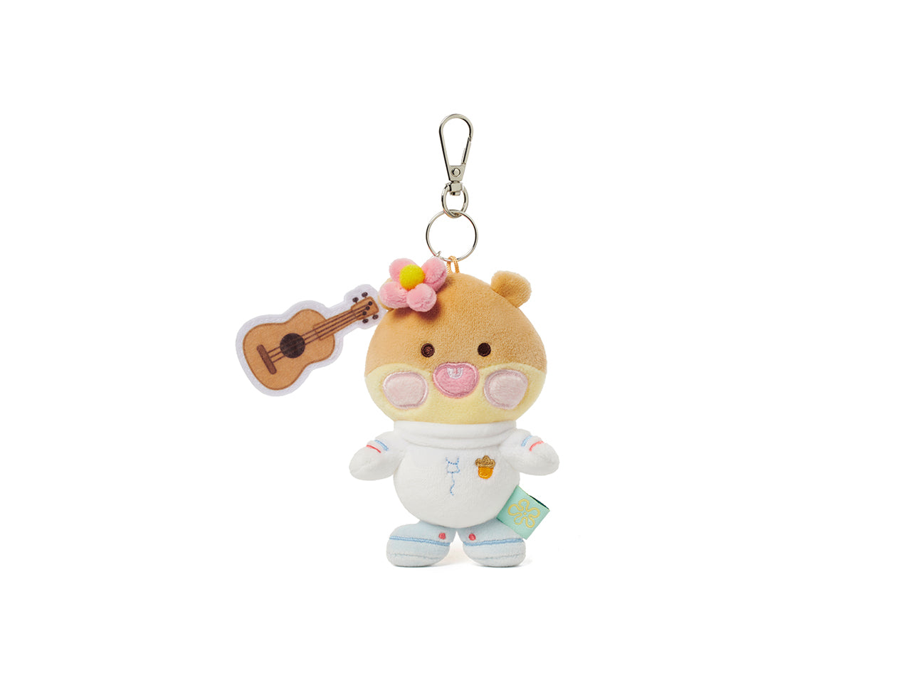 KAKAO FRIENDS - SpongeBobXFriends Baby Sandy Porte-cles Peluche Little Apeach - Detail 9