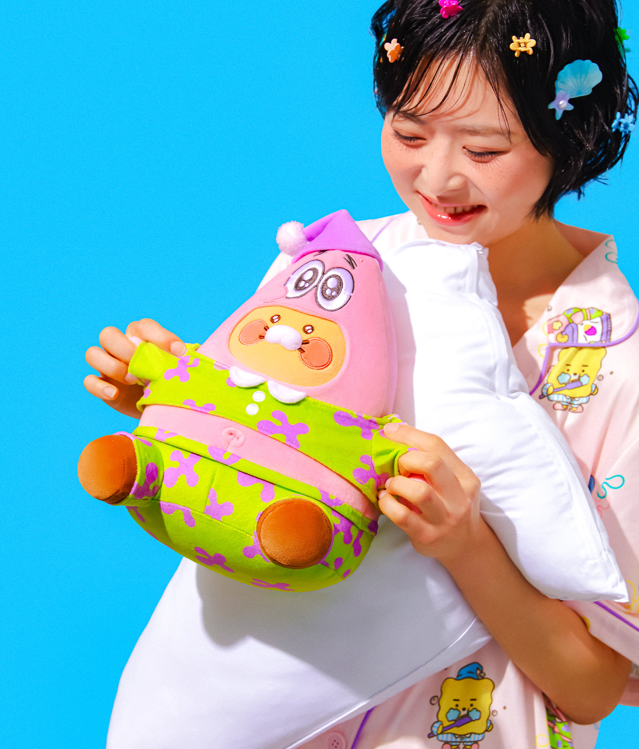 KAKAO FRIENDS - SpongeBobXFriends Baby Patrick Peluche Baby Chunsik - Detail 5