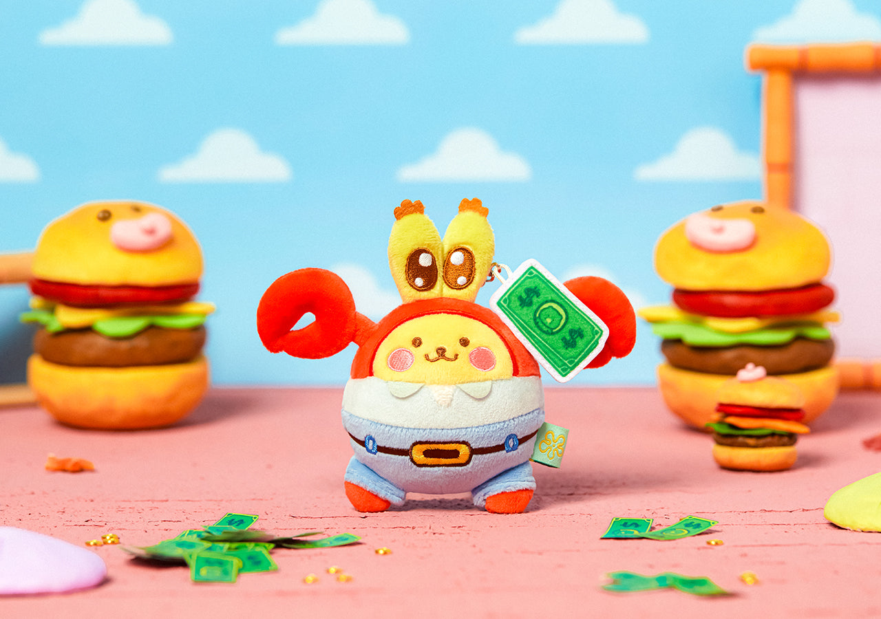 KAKAO FRIENDS - SpongeBobXFriends Baby Porte-cles Peluche Muzi - Detail 4