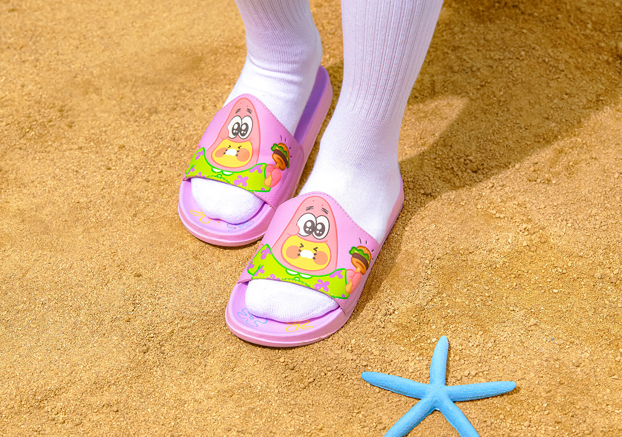 KAKAO FRIENDS - SpongeBobXFriends Baby Patrick Femme Bureau Pantoufles Baby Chunsik - Detail 5