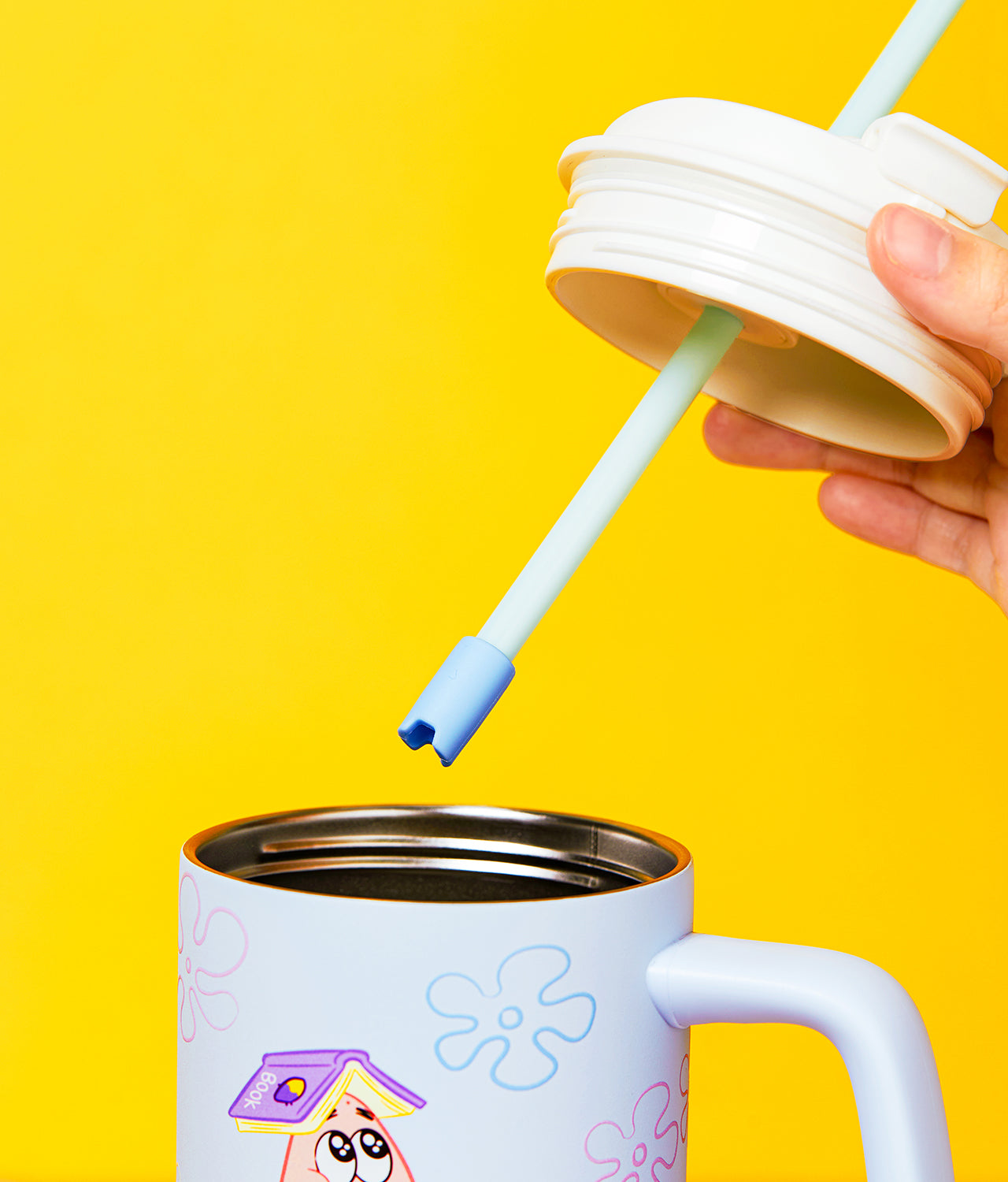 KAKAO FRIENDS - SpongeBobXFriends Tumbler Little Apeach&Baby Chunsik - Detail 6