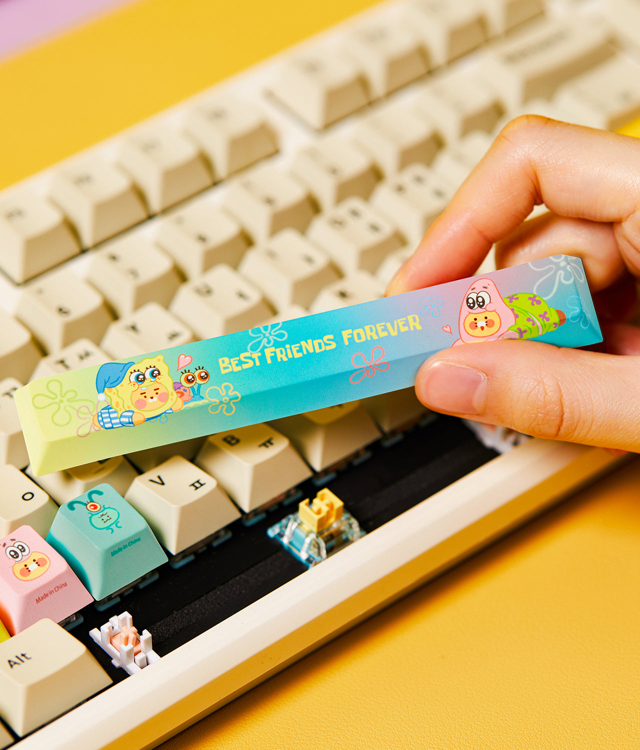 KAKAO FRIENDS - SpongeBobXFriends Casquette 4 Set Friends - Detail 4