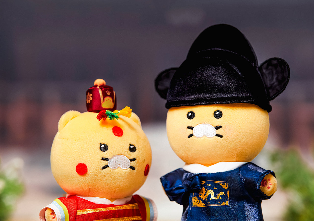 KAKAO FRIENDS - 21PrincesseXFriends Tenue de Mariage Heeju Porte-cles Peluche Chunsik - Detail 7