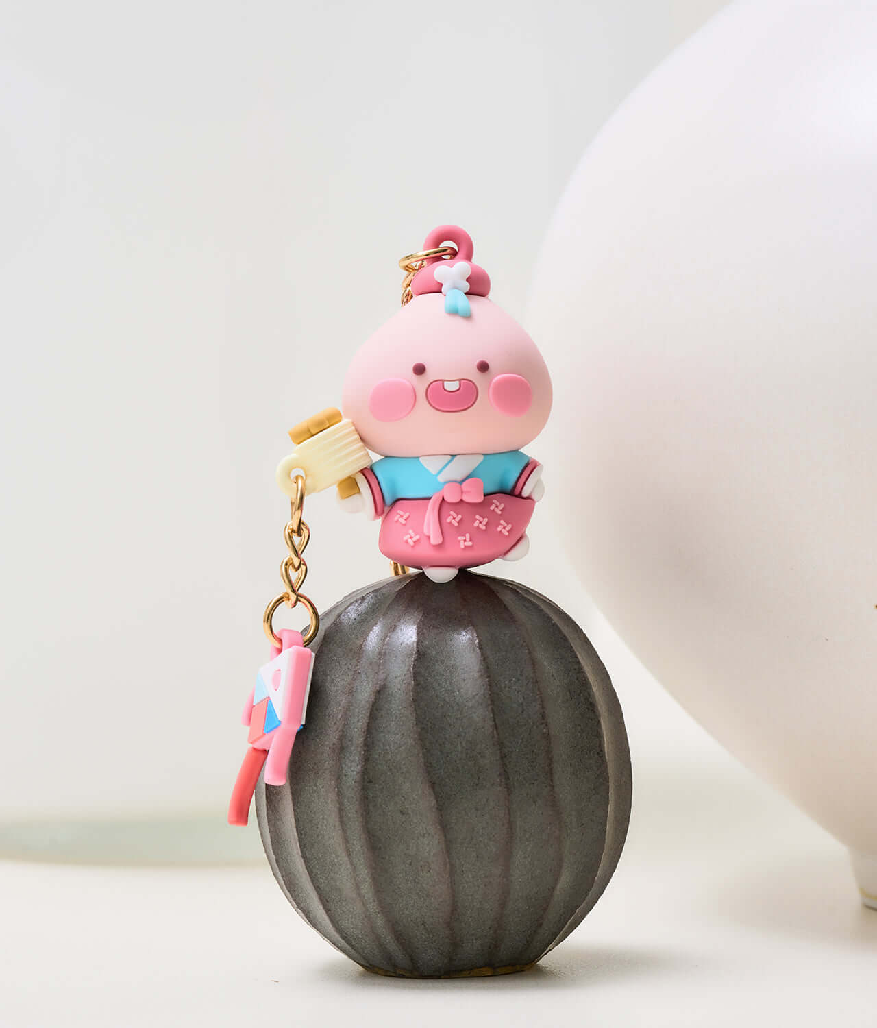 Figurine Porte-cles Apeach - Kakao Friends