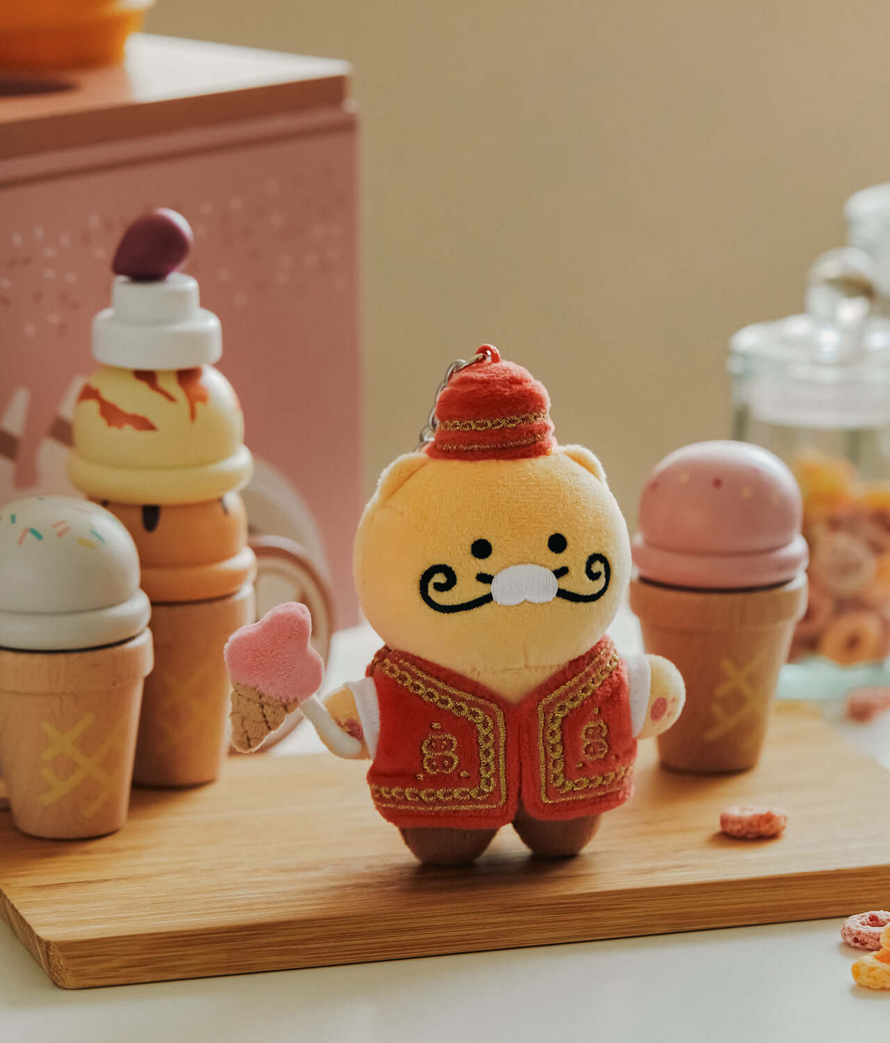Peluche Porte-cles Chunsik - Kakao Friends