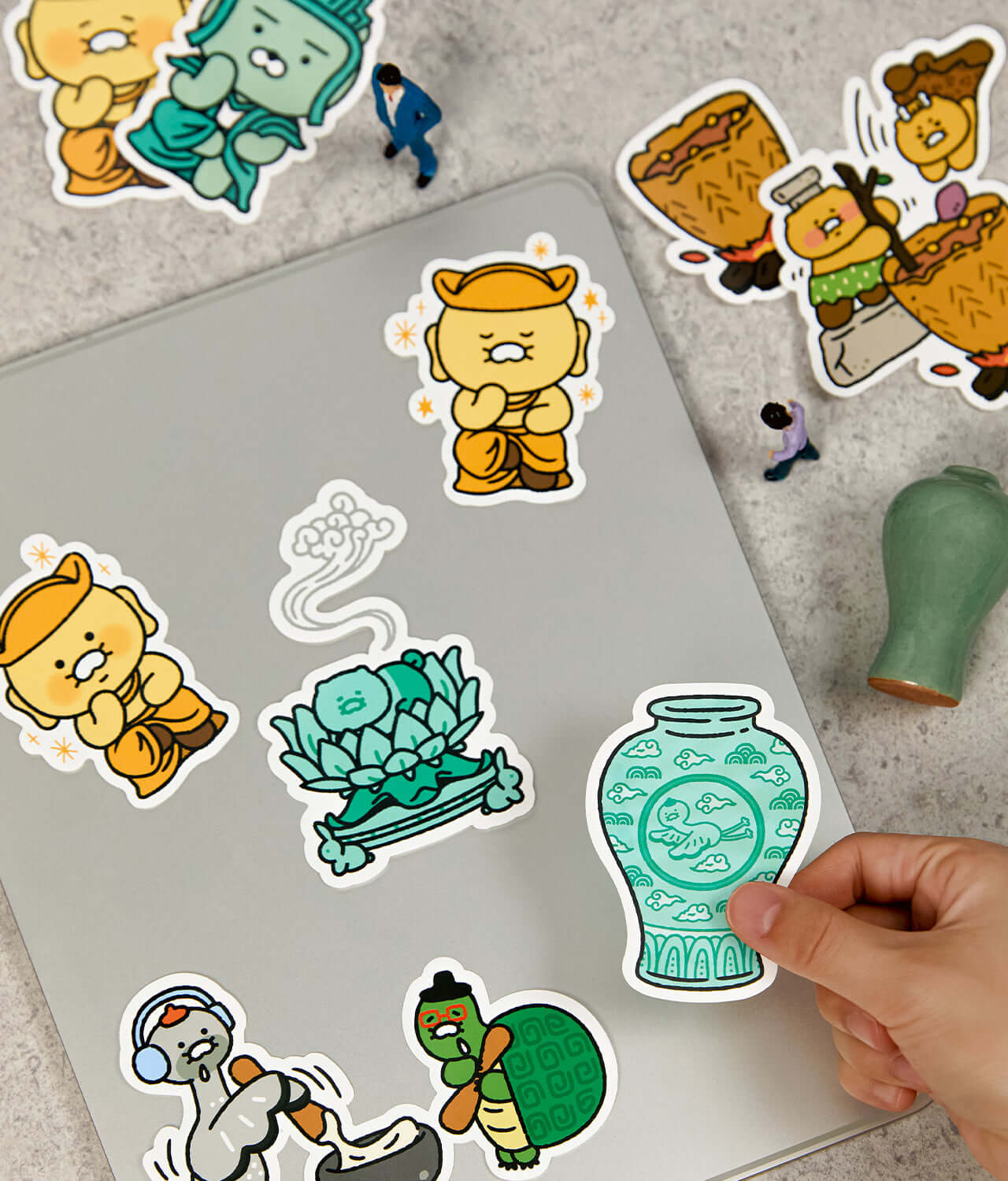 Set Stickers Deco Chunsik - Kakao Friends