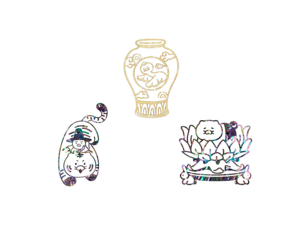Stickers Nacre Chunsik - Kakao Friends