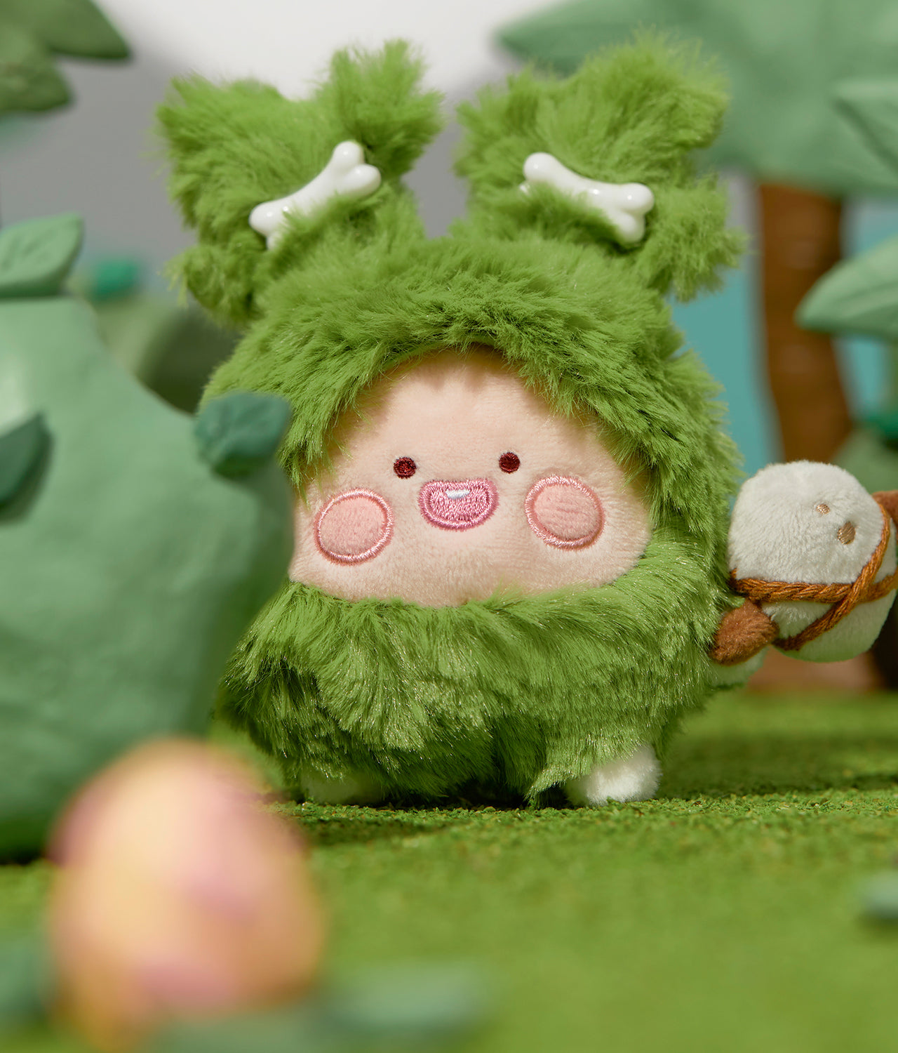 Peluche Porte-cles Apeach - Kakao Friends