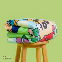 Grand Plaid Polaire Shin-chan X Friends - Kakao Friends - visuel 4