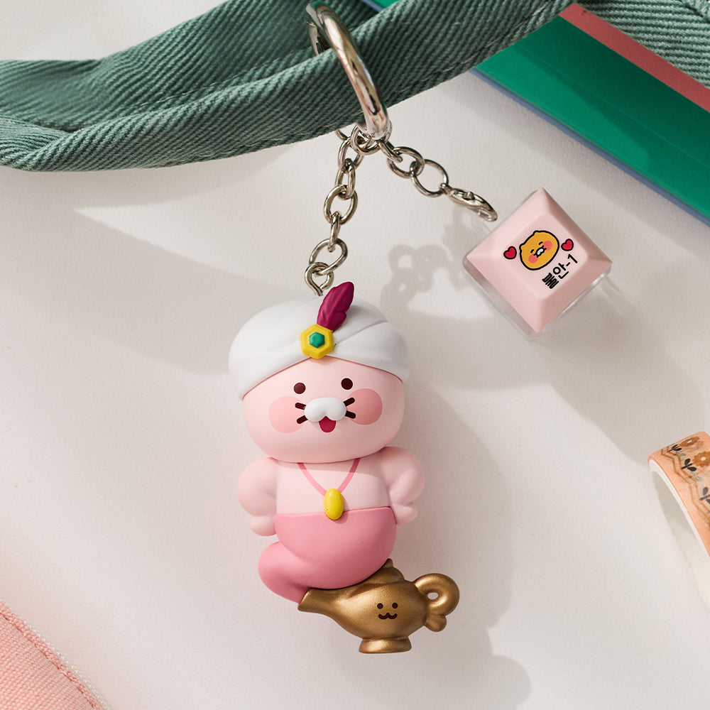 Porte-Clés Figurine LED Keycap Lampe Magique Sérénité Chunsik - Kakao Friends - visuel 1