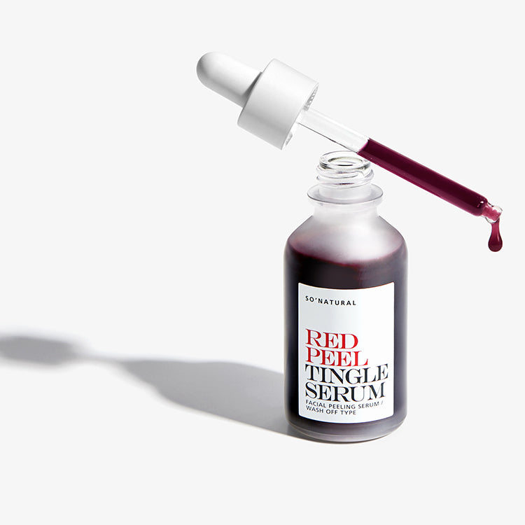 SO NATURAL Exfoliating Red Peel Tingle Serum 35ml