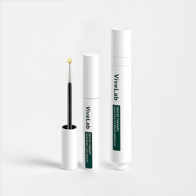 VIVELAB Hair Brow Lash Serum & Scalp Brow Ampoule Set