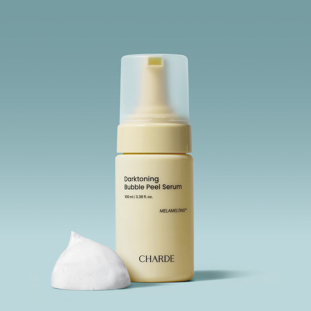 CHARDE Darktoning Bubble Peel Serum - sérum peeling coréen