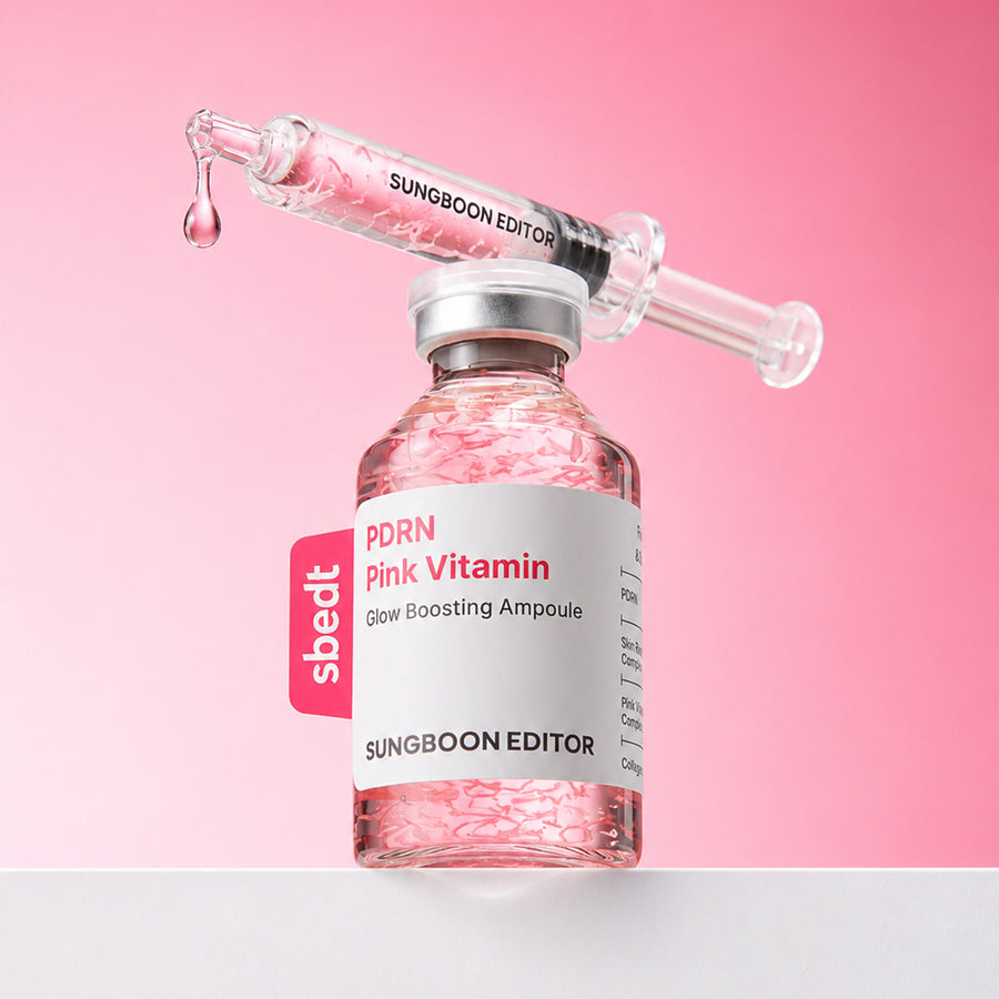 SUNGBOON EDITOR PDRN Pink Glow Ampoule concentrée 40ml