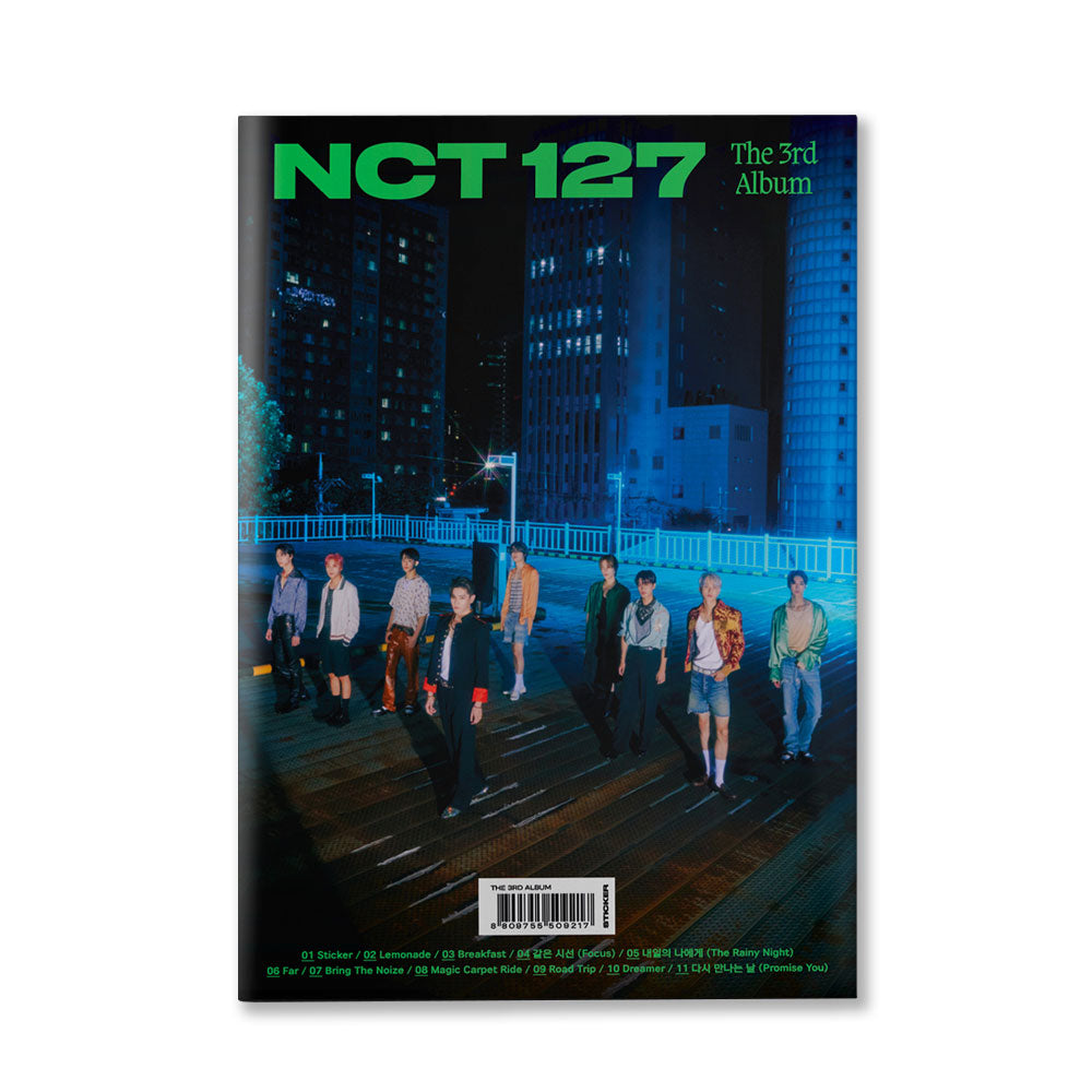 NCT 127 Sticker Seoul City