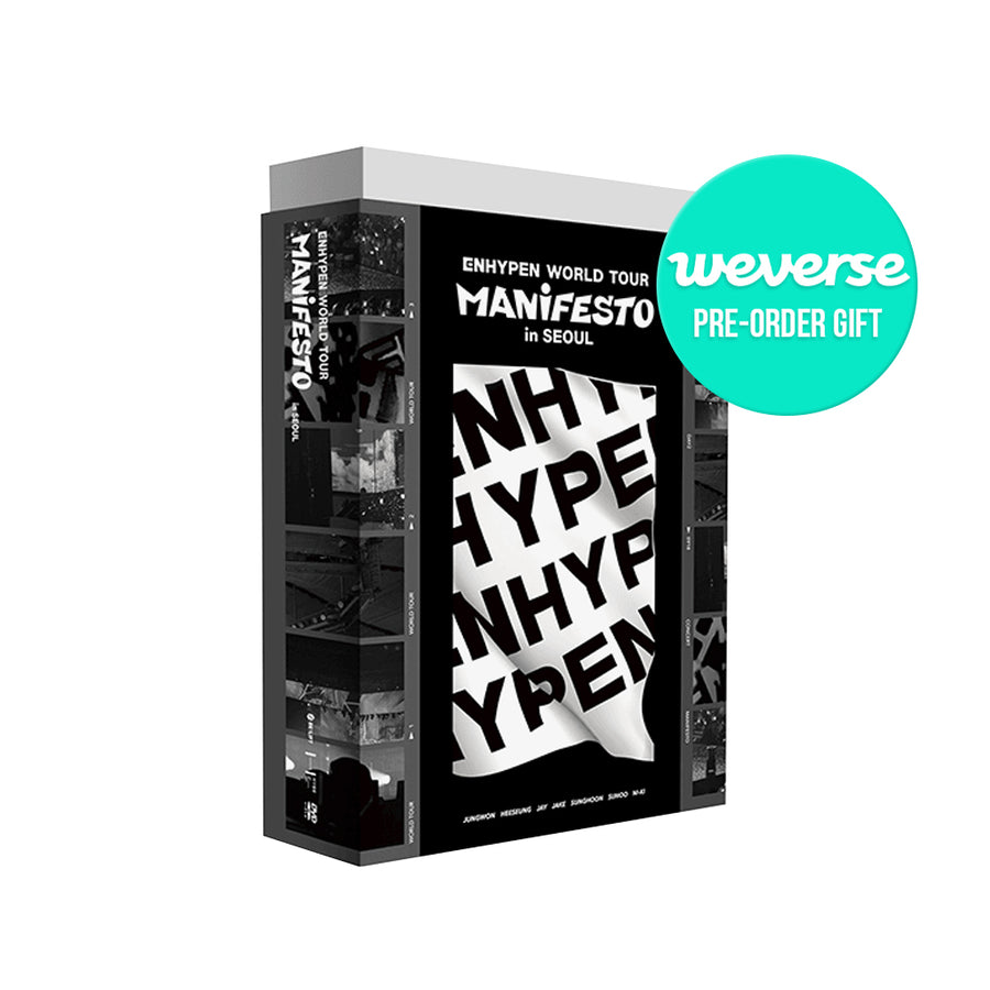 DVD ENHYPEN MANIFESTO World Tour