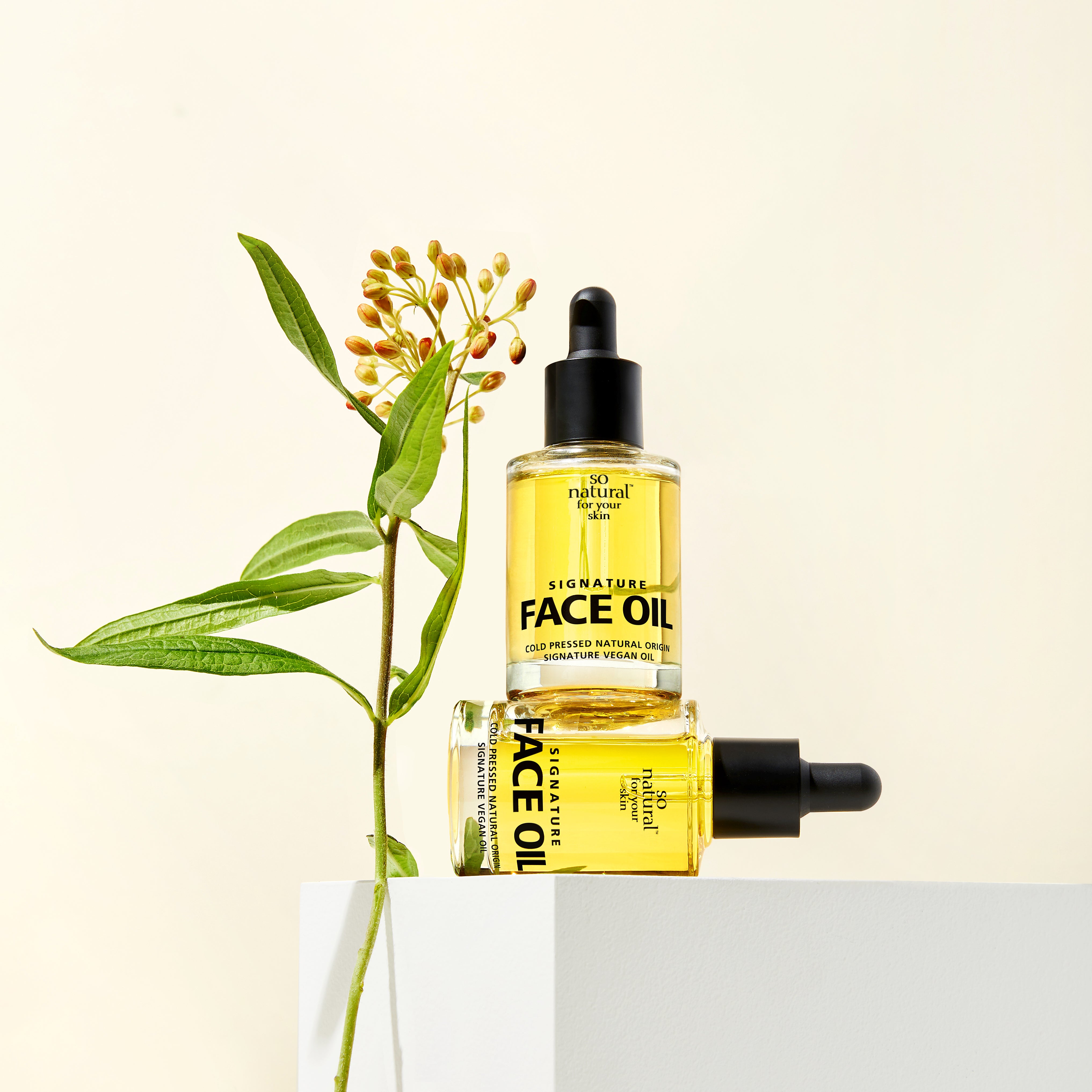 SO NATURAL Natural 100% Vegan Signature Multi Face Oil 30ml