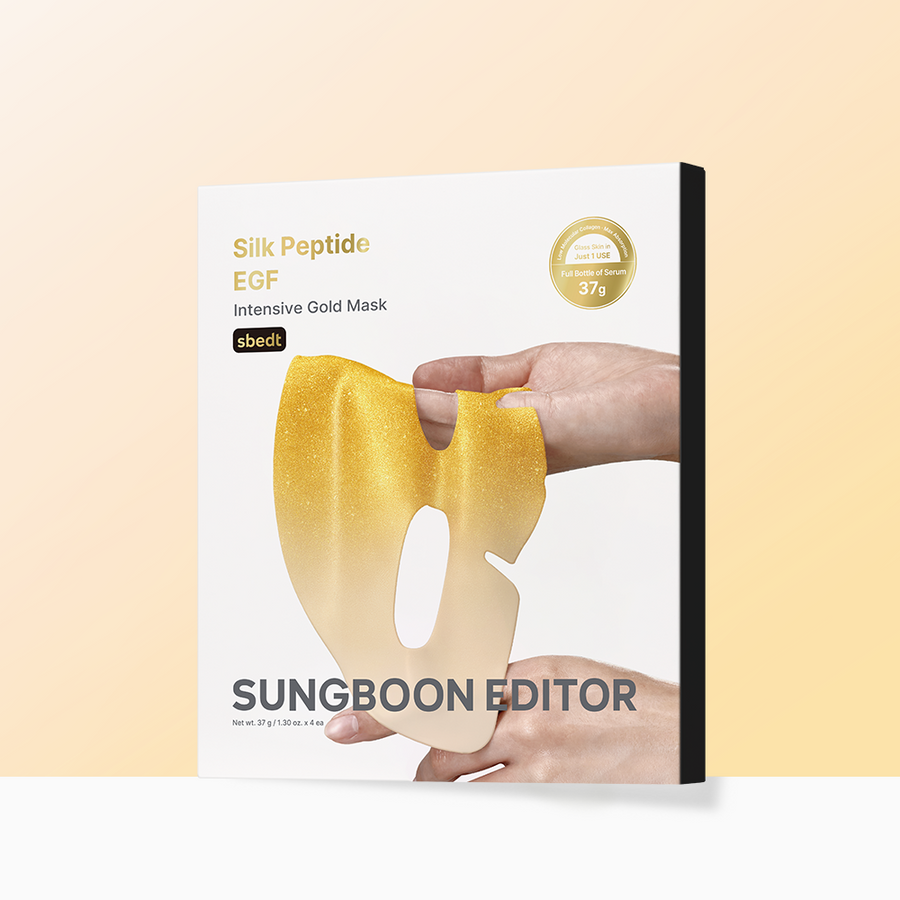 SUNGBOON EDITOR Silk Peptide Lifting Masque en tissu 4 pièces