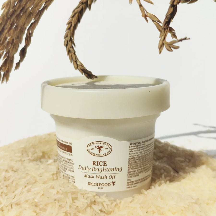 SKINFOOD Rice Daily Brightening Mask Wash Off 210g