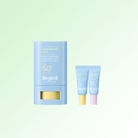 JUNG SAEM MOOL BeginS Blue Chamomile Hyaluronic Acid Airy Sun Stick - stick solaire coréen